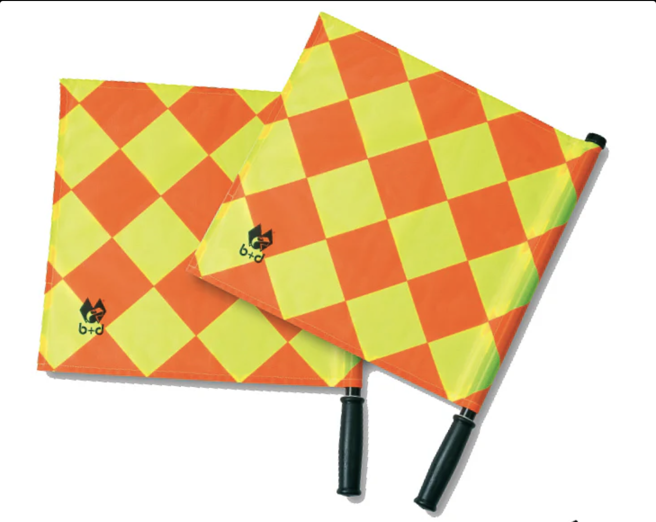 B&D Quadro Referee Assistant Flag Set
