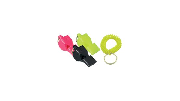 Neon & Pink 3 Pack Whistle Combo