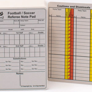 B&D Referee Note Pad
