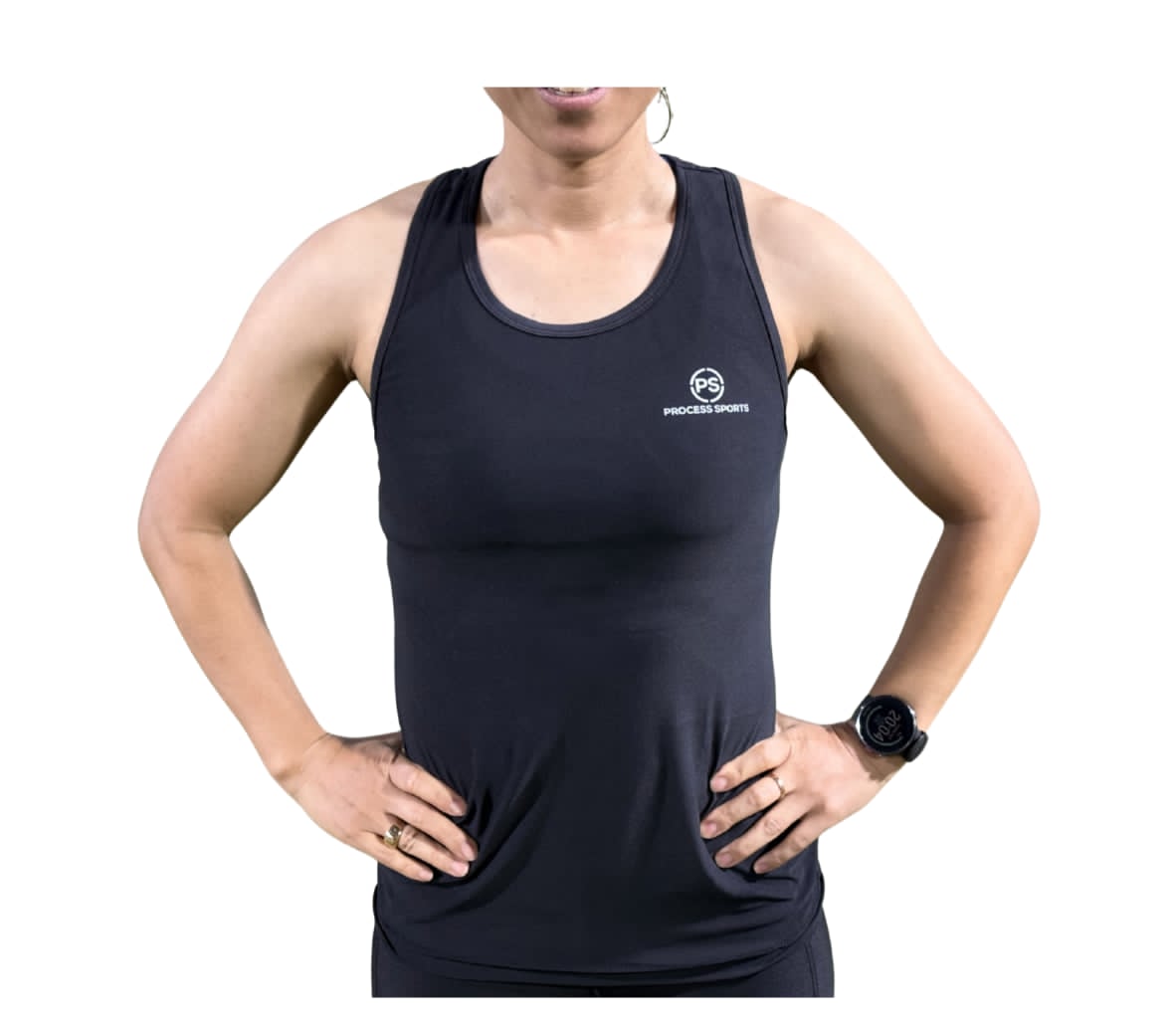 Communications/GPS Tank Women's Black
