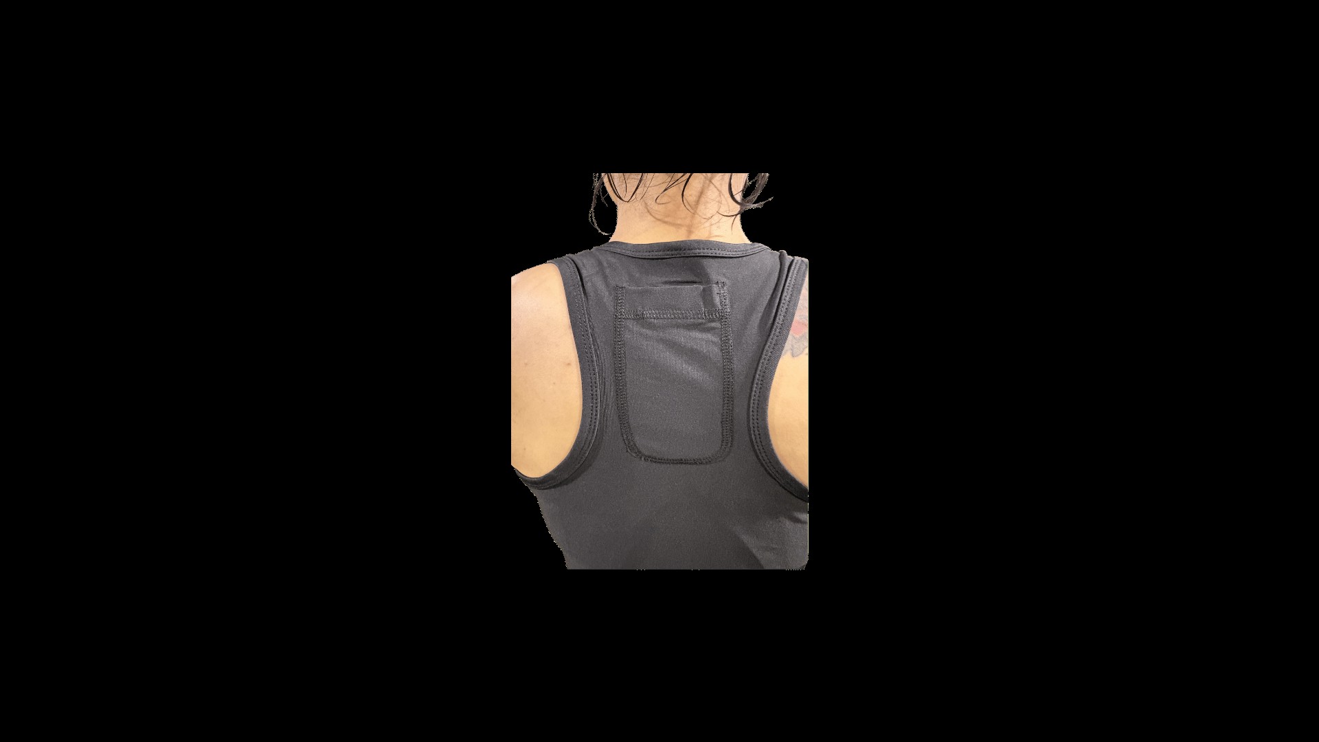 Communications/GPS Tank Women's Black