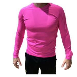 Long Sleeve Communications/GPS Men's undershirt Pink