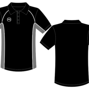 PS Black/grey polo Shirt